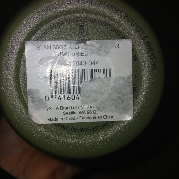 NEW 30oz Handle Green Stanley Water Bottle - Picture 3 of 3